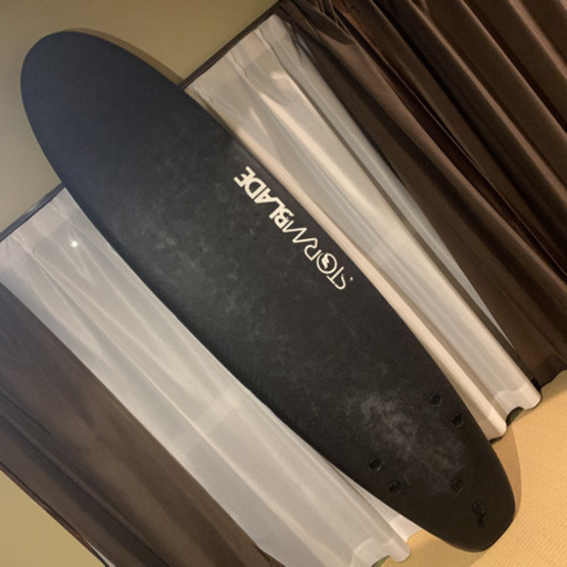 中古サーフボード　ソフトボード　スポンジボード　7ft  フィンとリーシュコード付