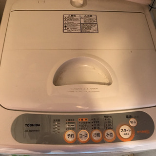  取引相手相手決定　東芝全自動洗濯機４．２Ｋ　AW-422RP 