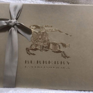 未使用フルセット BURBERRY スカーフ バーバリー コーラルピンク ストール マフラーの画像