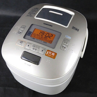 【中古】東芝 RC-10VQF 炊飯器 真空圧力 IH保温釜