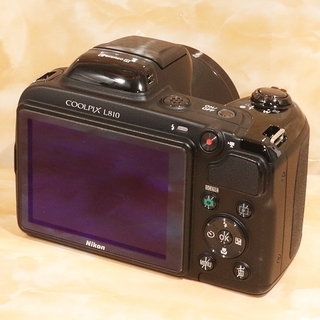 ★22.5～585mm＆スマホ転送★ニコン クールピクス L810の画像