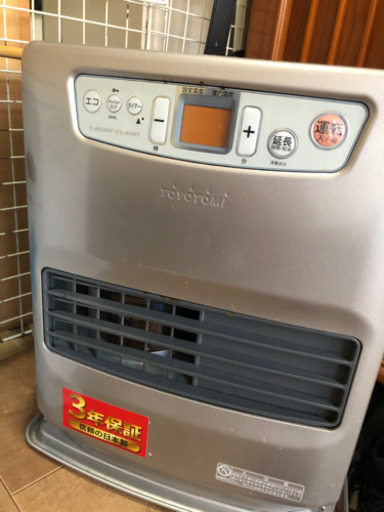 石油ファンヒーターと18Lポリ容器↓値下げしました❗️