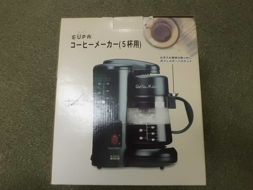 新品未使用　EUPA コーヒーメーカー