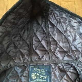 再再値下げ！パーカー付きキルティング上着　　140の画像