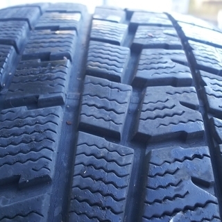 スタッドレス純正ホイールセット　フォルクスワーゲンポロ９N　185/60/14　DANLOP16年製の画像