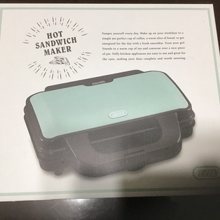 新品未使用サンドイッチメーカー値下げしました