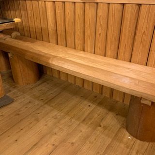 北山杉　ベンチシートの画像