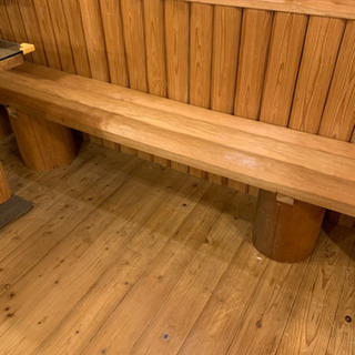 北山杉　ベンチシートの画像