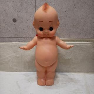 特大 ビッグ キューピー人形 高さ約58cm オレンジ羽根付き ...