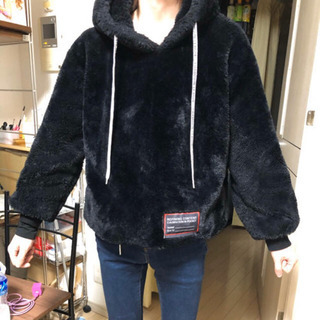 BACKS モコモコパーカー