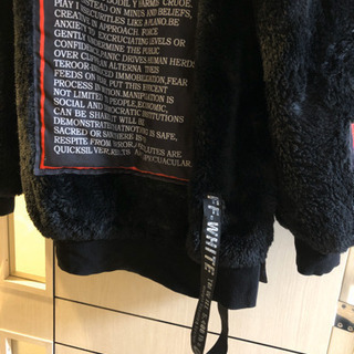 BACKS モコモコパーカーの画像
