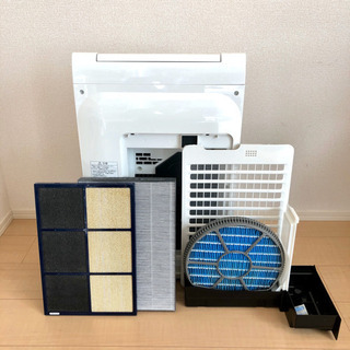 SHARP KI-EX55-W 加湿空気清浄機 加湿器 プラズマクラスターの画像