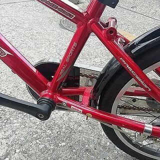 【リサイクルショップスターズ城西店】美品！！　REAL SPORTS PRECISION　18インチ　キッズサイクル　ジュニア自転車　補助輪付きの画像