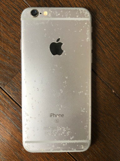 ★決定しました★【au回線】iPhone6s  16GB  シルバー　傷大量！！