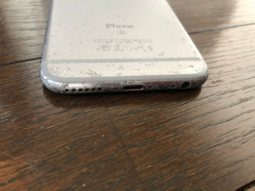 ★決定しました★【au回線】iPhone6s  16GB  シルバー　傷大量！！