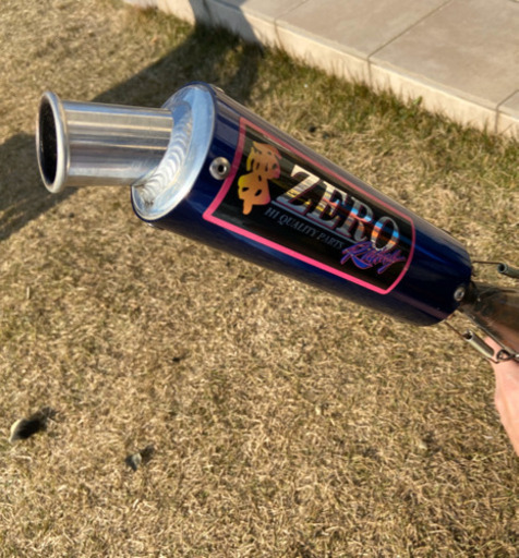 ライブDio ZX 零チャンバー マフラー