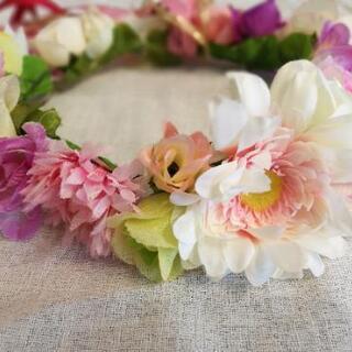 ハンドメイド　花冠