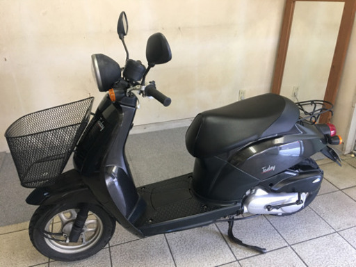 ホンダ トゥデイ AF61 フロントバスケット付き 原付スクーター 4サイクル
