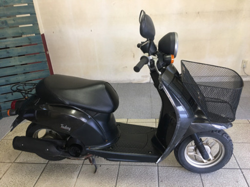 ホンダ トゥデイ AF61 フロントバスケット付き 原付スクーター 4サイクル