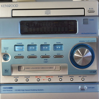 ケンウッド ＲＸＤ－ＳＪ３ＭＤ コンポ KENWOOD 動作確認ＯＫの画像