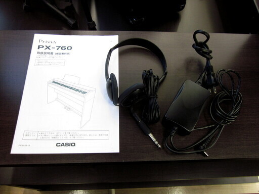 安心の6ヶ月保証付！CASIO(カシオ)の電子ピアノ「PX-760BN」をご紹介！