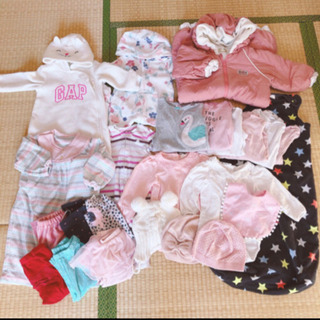 [Size 70-80] 値下げ！冬物ベビー服 24点 GAP ...