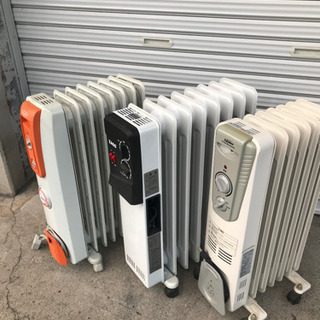 SALE❗️オイルヒーター❗️各500円❗️の画像