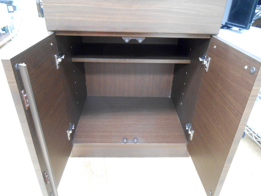 食器棚 ニトリ 幅60cm 奥行50 高さ201 ダークブラウン NITORI ビゼン 60DB-DBR  ☆ PayPay(ペイペイ)決済可能 ☆ 札幌市 清田区 平岡