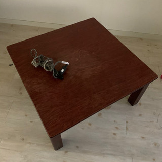 こたつ　木製　リバーシ　