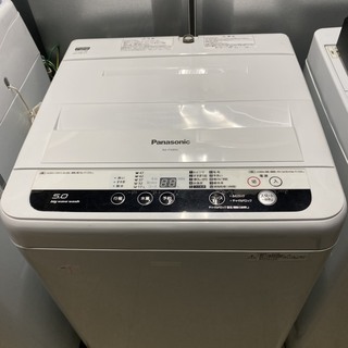 ☆中古 激安！！ Panasonic　全自動電気洗濯機　5kg　NA-F50B9C　2016年製　￥17,000！！