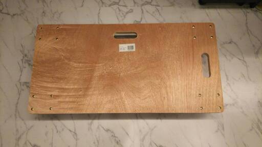 【完売御礼：未使用品】木台車　45cm×90cm