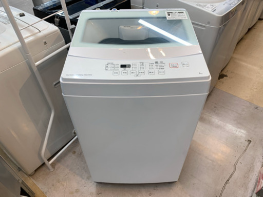 安心の6ヶ月保証付 ニトリ 2019年製 全自動洗濯機 【トレファク町田店】
