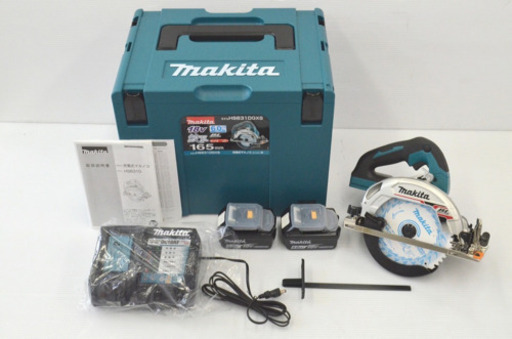 　未使用 展示品 makita マキタ HS631DGXS 充電式マルノコ 165mm 