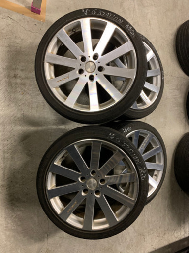 VENERDI 18インチ　マークX カムリ等　セダン　ポリッシュホイール