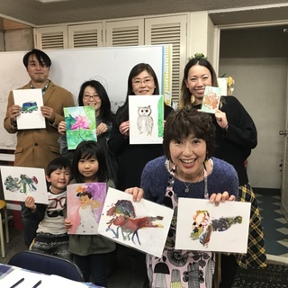 ゆいこのお絵かきワークショップ＠space ＆ VOL.3