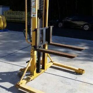  ハンドリフト　手動式スタッカートラック　ウォークビハインド