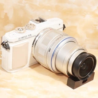 ★超極上美品＆自撮り＆スマホ転送★オリンパス E-PL7 レンズセットの画像