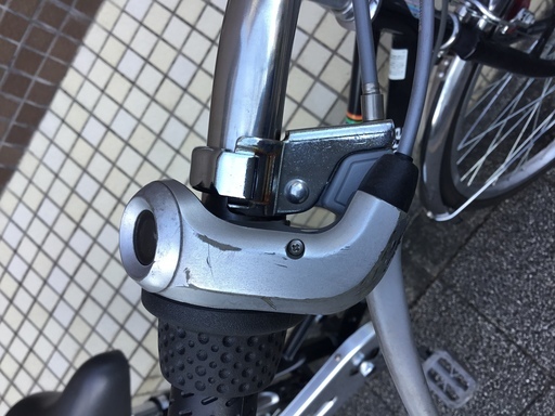 【商談中】中古自転車出ました！！　オートライト　内装3段ギア　26インチ　ブラック