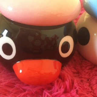 大阪☆ミスタードーナツ   ピングー☆陶器　小物や調味料入れSET 未使用☆八尾市☆の画像
