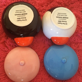 大阪☆ミスタードーナツ   ピングー☆陶器　小物や調味料入れSET 未使用☆八尾市☆の画像