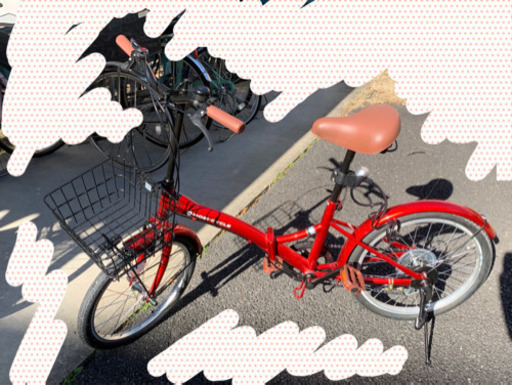 ※お譲り先決まりました！※MOBIMAX 20インチ折りたたみ自転車