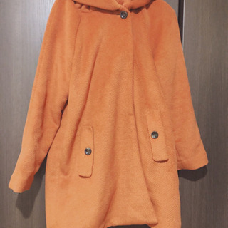 コート オレンジ