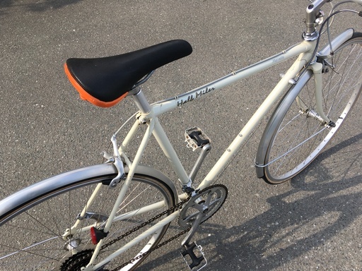 ［美品】※引取限定Maruishi(丸石サイクル) ハーフマイラー 丸石自転車 クロスバイク ハーフマイラー アウトレットモデル