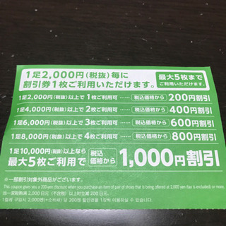 チヨダグループ靴割引券の画像