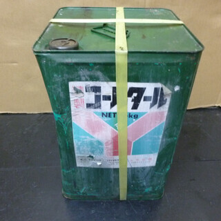 防虫・防腐 木部防腐塗料 精製コールタール 16kg　長期保存品の画像