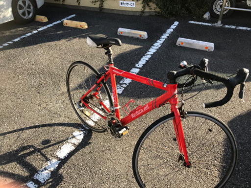 10段変速　スポーツ車 赤　売ります
