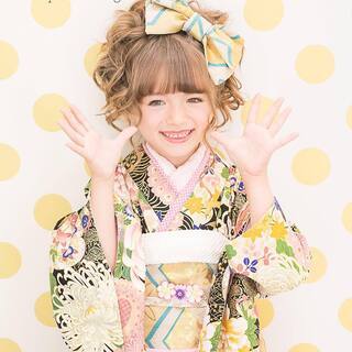 キッズフォトスタジオの　着付けヘアメイクさん募集