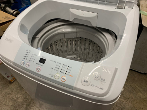 y680☆ 分解清掃済み！ ハイアール 2014年 5.0kg 全自動洗濯機