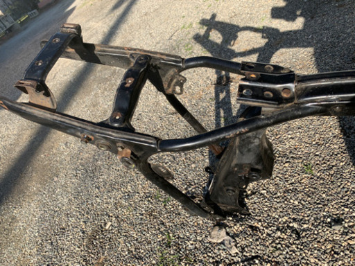 cb250n ホーク3 バブ　書付き　フレーム