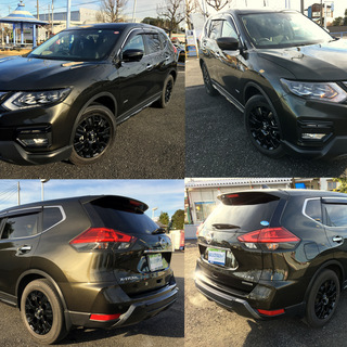 日産 エクストレイル2.0 20X ハイブリッド エクストリーマーX 4WD　全方位カメラ　電動 Rear ドア 本革シート （ダークグリーン）の画像